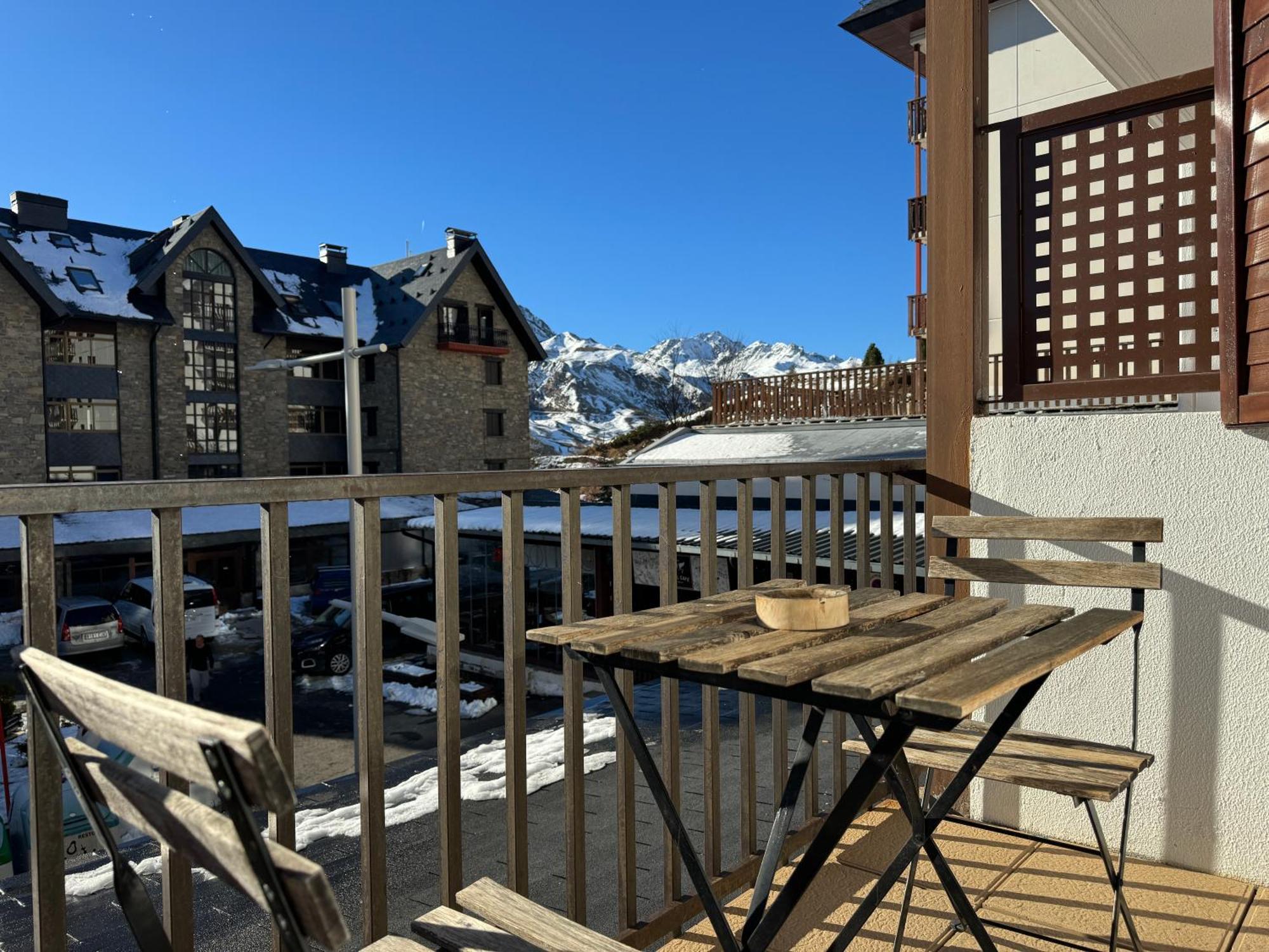 Estudio En Formigal Con Vistas A Las Pistas De Esqui Y Garaje - Esquia Sin Llaves Extérieur photo